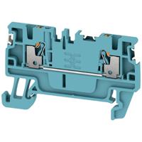 Weidmüller 2674600000 Doorgangsserieklem Push-In-klem, Steekaansluiting Blauw 100 stuk(s)