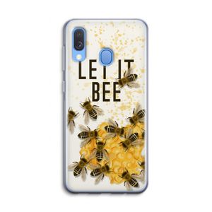 Let it bee: Samsung Galaxy A40 Transparant Hoesje