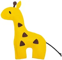 Beeztees kattenspeelgoed Jungle giraf Cody vilt 17x14x1.5cm geel