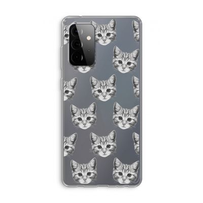 Kitten: Samsung Galaxy A72 Transparant Hoesje