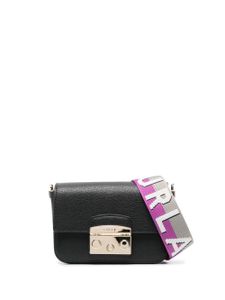 Furla sac à bandoulière en cuir - Noir