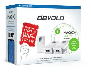 Devolo Magic 2 WiFi next Multiroom Kit Powerline WiFi Multiroom Starter Kit 8630 NL Powerline, WiFi 2400 MBit/s