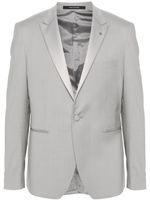 Tagliatore blazer boutonné à revers pointus - Gris