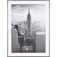 Henzo Fotolijst - Manhattan - Fotomaat 60x80 cm - Donkergrijs