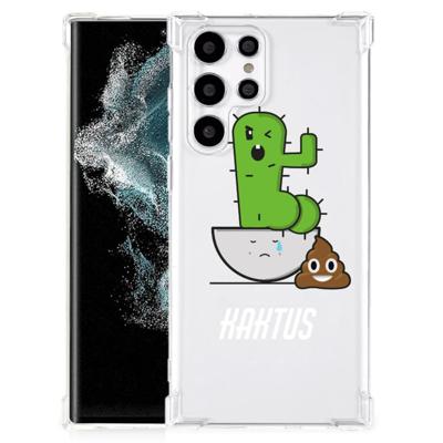 Samsung Galaxy S22 Ultra Stevig | Bumper Hoesje | Cactus Poo Samsung Galaxy S22 Ultra Stevig | Bumper Hoesje | Cactus Poo