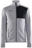 Craft 1912218 ADV Explore Heavy Fleece Jacket M - Grey Melange-Black - 3XL