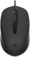 HP 150 Wired Mouse Muis Zwart