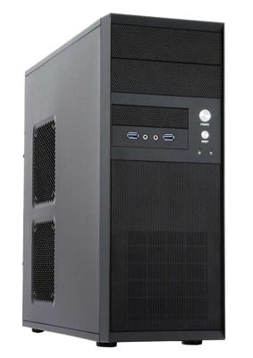 Chieftec CQ-01B-U3-OP computerbehuizing Midi-Toren Zwart
