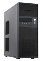 Chieftec CQ-01B-U3-OP computerbehuizing Midi-Toren Zwart