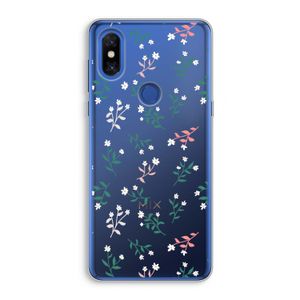 Small white flowers: Xiaomi Mi Mix 3 Transparant Hoesje