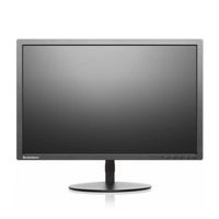 Lenovo T2454pA - 24 inch - 1920x1200 - DP - HDMI - VGA - Zwart Lenovo T2454pA - 24 inch - 1920x1200 - DP - HDMI - VGA - Zwart