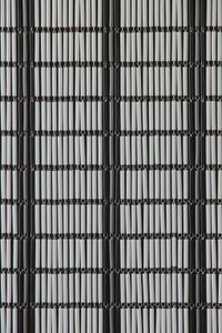 Sunarts kant en klaar vliegengordijn 100 x 232 cm Banen wit / zwart / zilver model 409