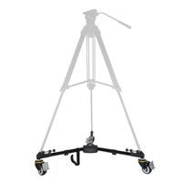 Kingjoy VX-600D aluminium legering camera grote voet wiel statief katrol basis