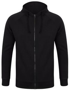 SF Kleding SFM526 Unisex Slim Fit Zip-Through Hoody