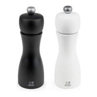 Peugeot - Peper- & Zoutmolen "Tahiti" - Zwart/Wit - 15 cm