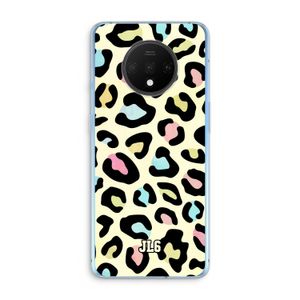 Leopard pattern: OnePlus 7T Transparant Hoesje