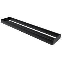 Haceka Aline Handdoekhouder - 60cm - dubbel - mat zwart 1208656