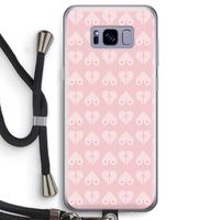 Ass 'n Titties: Samsung Galaxy S8 Transparant Hoesje met koord