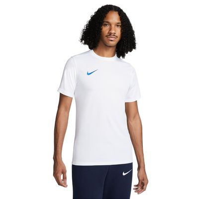 Nike Dri-FIT Park VII Voetbalshirt Wit Blauw