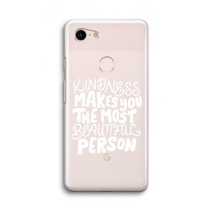 The prettiest: Google Pixel 3 Transparant Hoesje