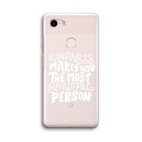 The prettiest: Google Pixel 3 Transparant Hoesje