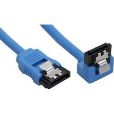 InLine 27705F 0.5m SATA SATA Blauw SATA-kabel