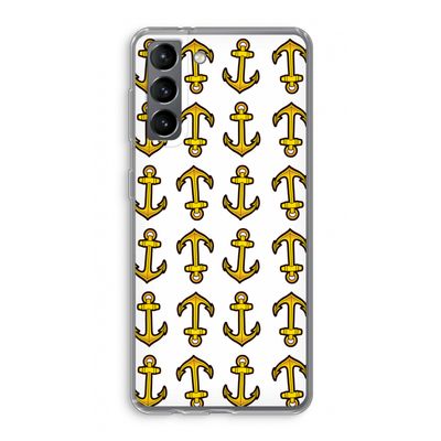 Musketon Anchor: Samsung Galaxy S21 Transparant Hoesje