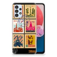 Samsung Galaxy A13 4G | Silliconen Back Cover | Postzegels