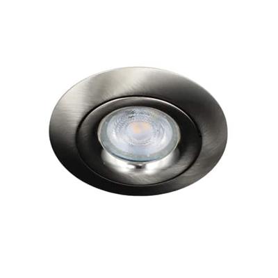 Philips LED spot GU10 3.7Watt rond NIKKEL dimbaar