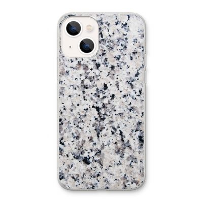 Gespikkelde marmer: iPhone 13 Transparant Hoesje