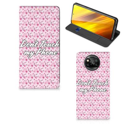 Xiaomi Poco X3 Pro | Poco X3 Design Case Flowers Pink DTMP Xiaomi Poco X3 Pro | Poco X3 Design Case Flowers Pink DTMP