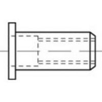TOOLCRAFT TO-5380446 Popmoer M5 RVS 500 stuk(s) - thumbnail