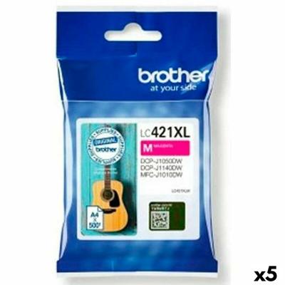 Originele inktcartridge Brother MFC-J1010DW / DCP-J1050DW Magenta (5 Stuks)