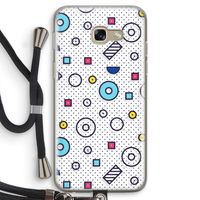 8-bit N°9: Samsung Galaxy A5 (2017) Transparant Hoesje met koord