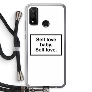 Self love: Huawei P Smart (2020) Transparant Hoesje met koord