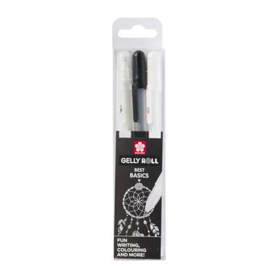 Sakura Gelly Roll Mixed Set - Clear Zwart Wit