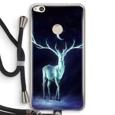Nightbringer: Huawei Ascend P8 Lite (2017) Transparant Hoesje met koord