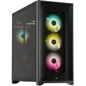 Corsair Case iCue 5000X RGB Tempered Glass Black