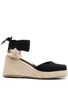 Castañer espadrilles compensées Carina 60 - Noir