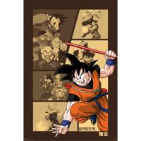 Poster Dragon Ball - Goku Retro 61x91,5cm
