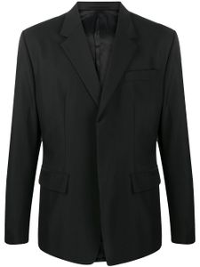 Prada blazer droit classique - Noir