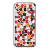 Colored Giraffe: Samsung Galaxy A5 (2017) Transparant Hoesje