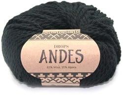 Drops Andes Uni Colour 8903 Zwart