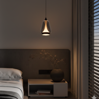 Lyora Design hanglampAlish 1-lichts smoke glas - 9416965