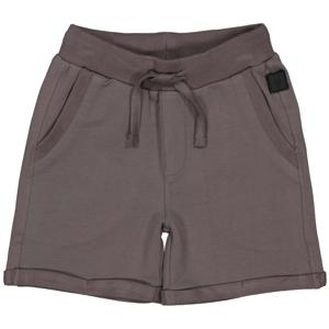 LEVV Little Jongens sweat short - Mink - Grijs houtskool