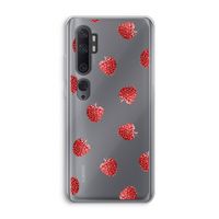 Framboosjes: Xiaomi Mi Note 10 Pro Transparant Hoesje