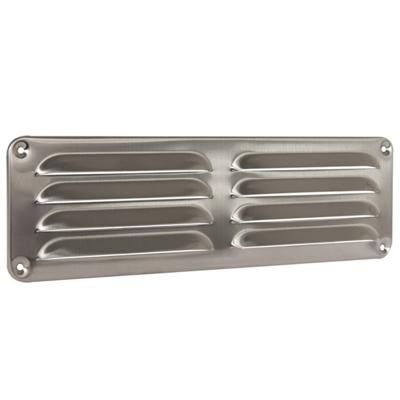 Nedco schoepenrooster - RVS - 300x90mm