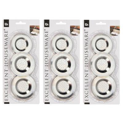Gootsteenfilters - 9x stuks - metaal