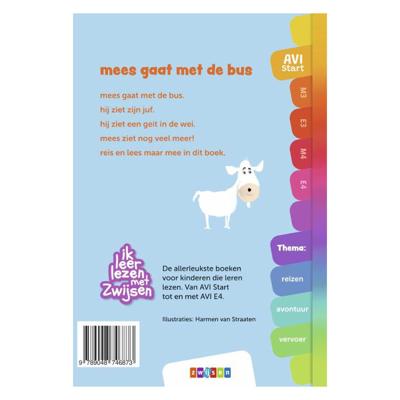 WPG Uitgevers Mees gaat met de bus avi start - kinderboek