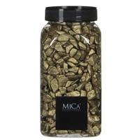Mica Decorations decoratie steentjes - goud - 1 kilo - 650ml - hobby steentjes